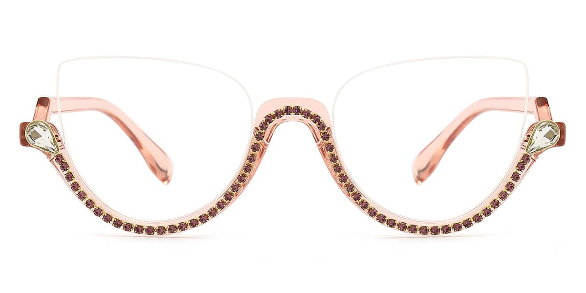 Pink Behati - Cat eye Glasses
