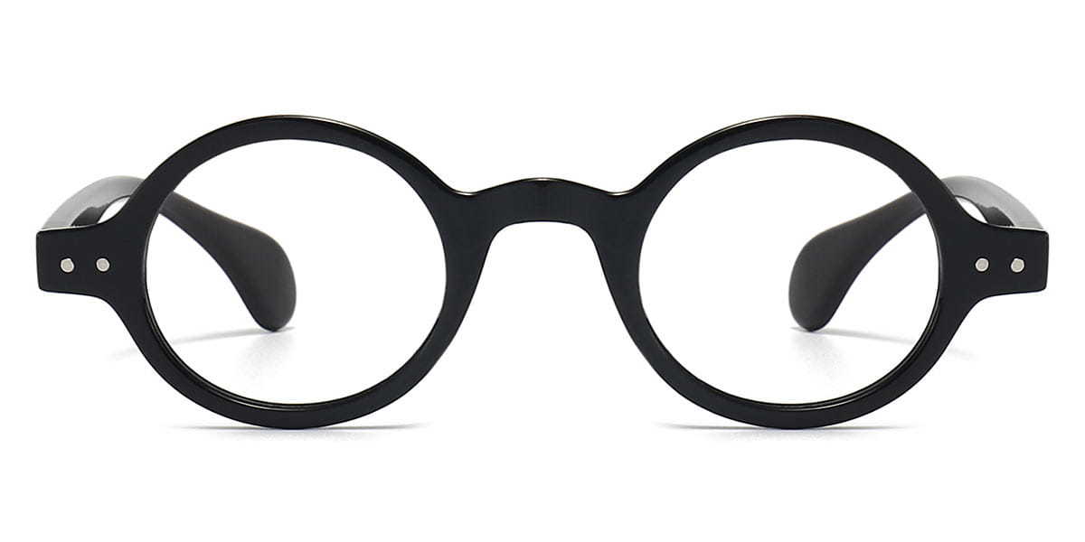 Black Malin - Round Glasses