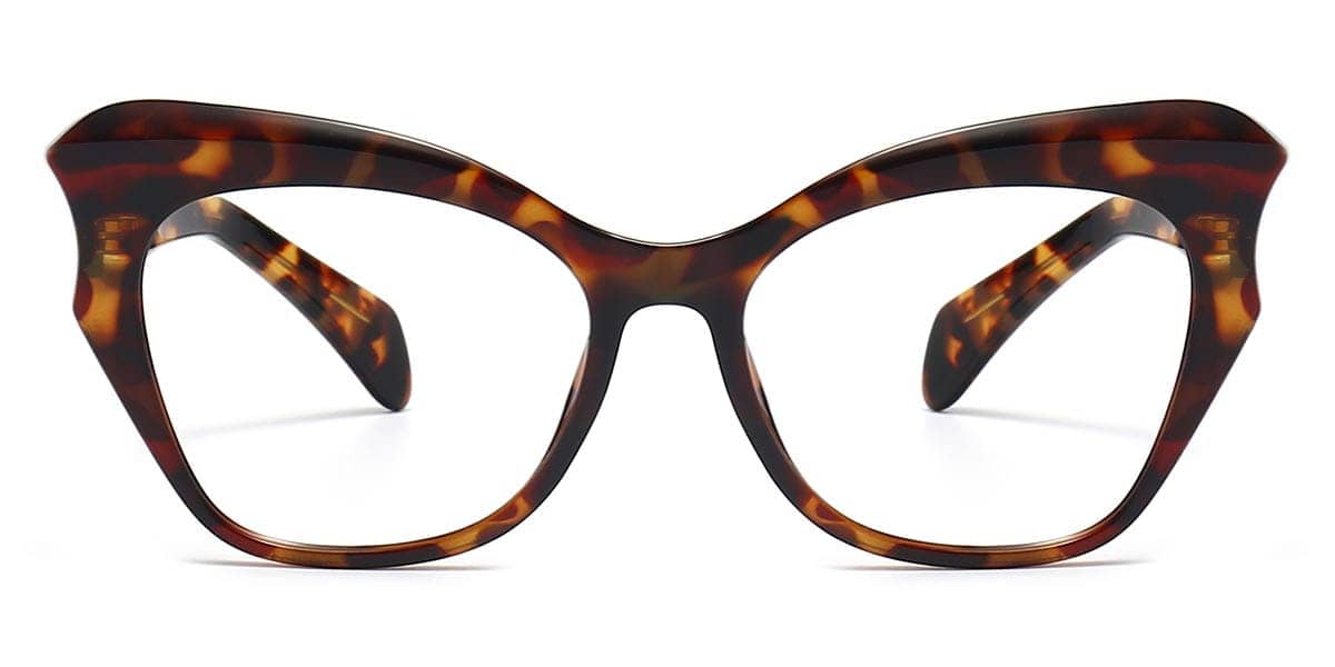 Tortoiseshell - Cat eye Glasses - Cassian