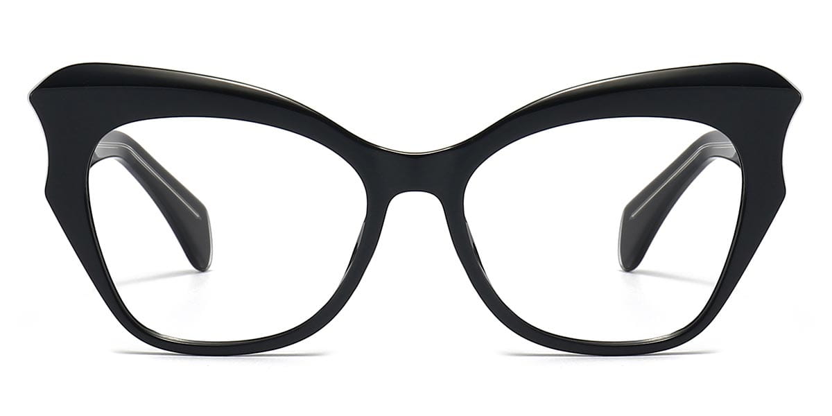 Black Cassian - Cat eye Glasses