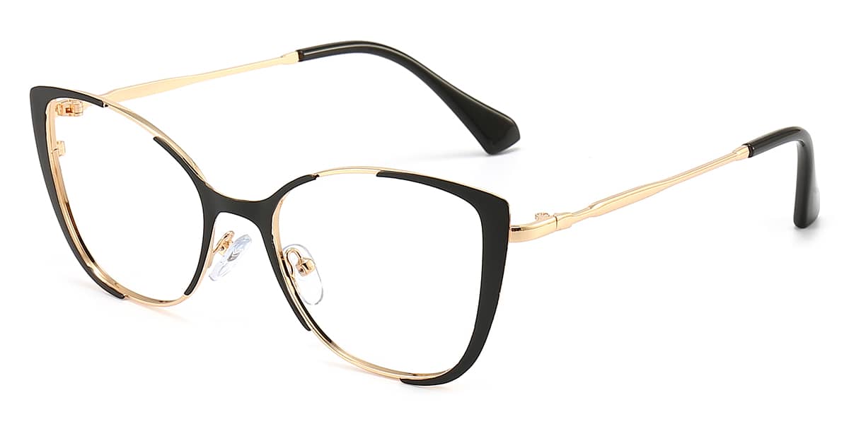 Black Aiyana - Square Glasses