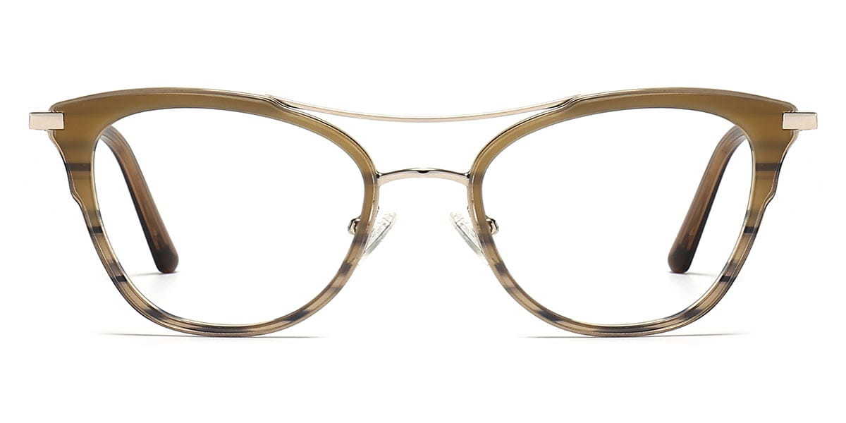 Brown Alzbet - Aviator Glasses