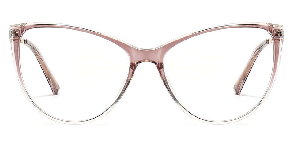 Gradient Cameo Brown Caius - Cat Eye Glasses