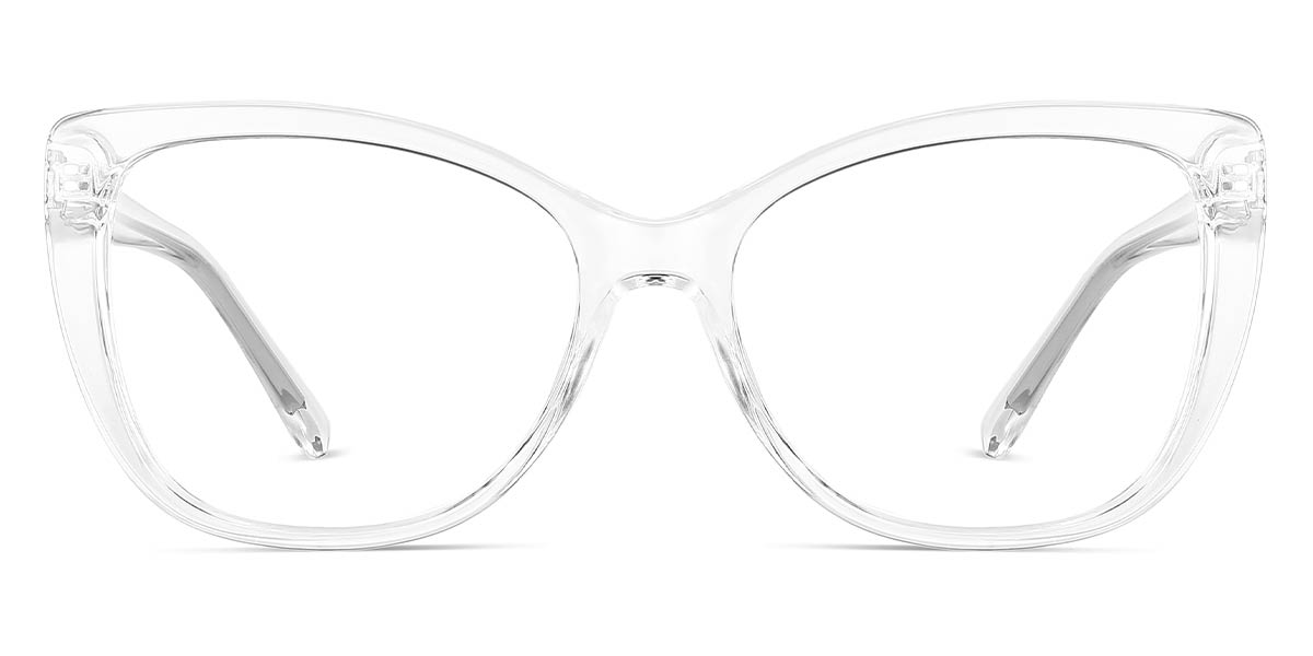 Transparent Haidee - Cat eye Glasses