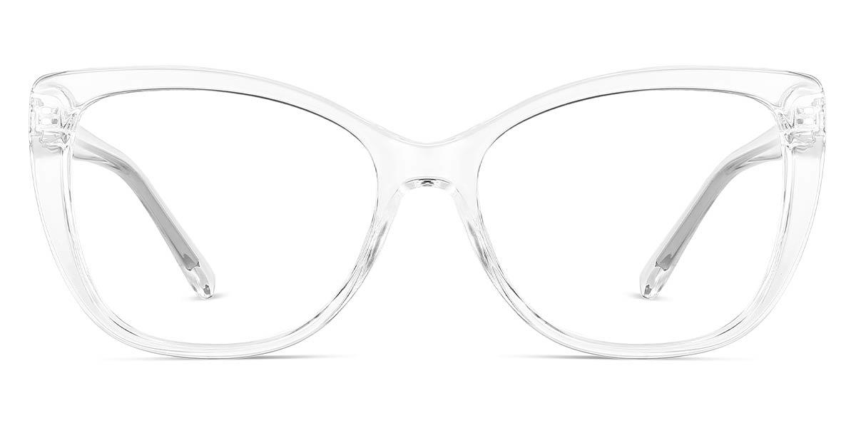 Transparent - Cat eye Glasses - Haidee