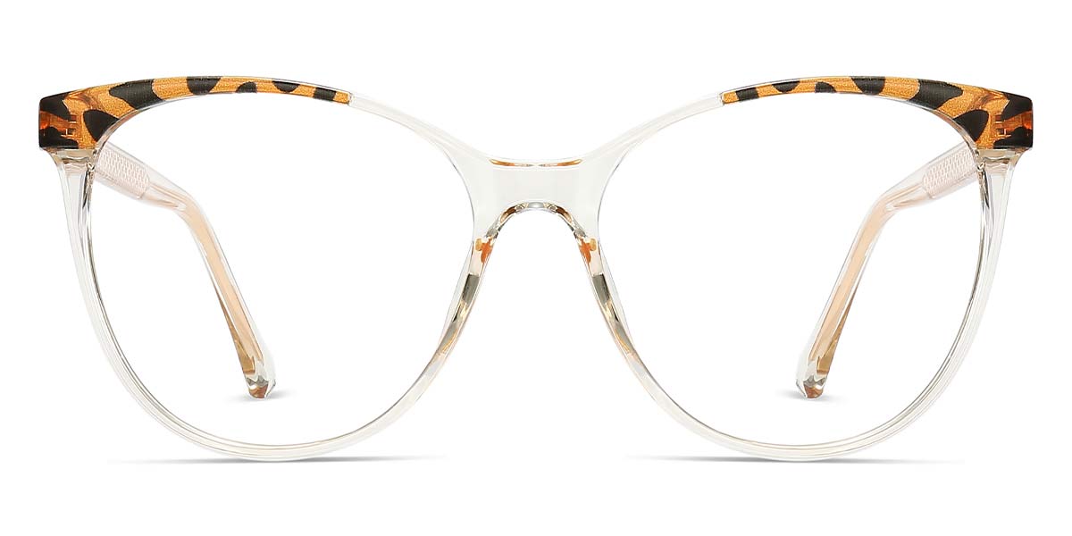 Tortoiseshell Elizaveta - Oval Glasses