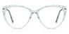 Gradient Light Blue Pomona - Cat Eye Glasses