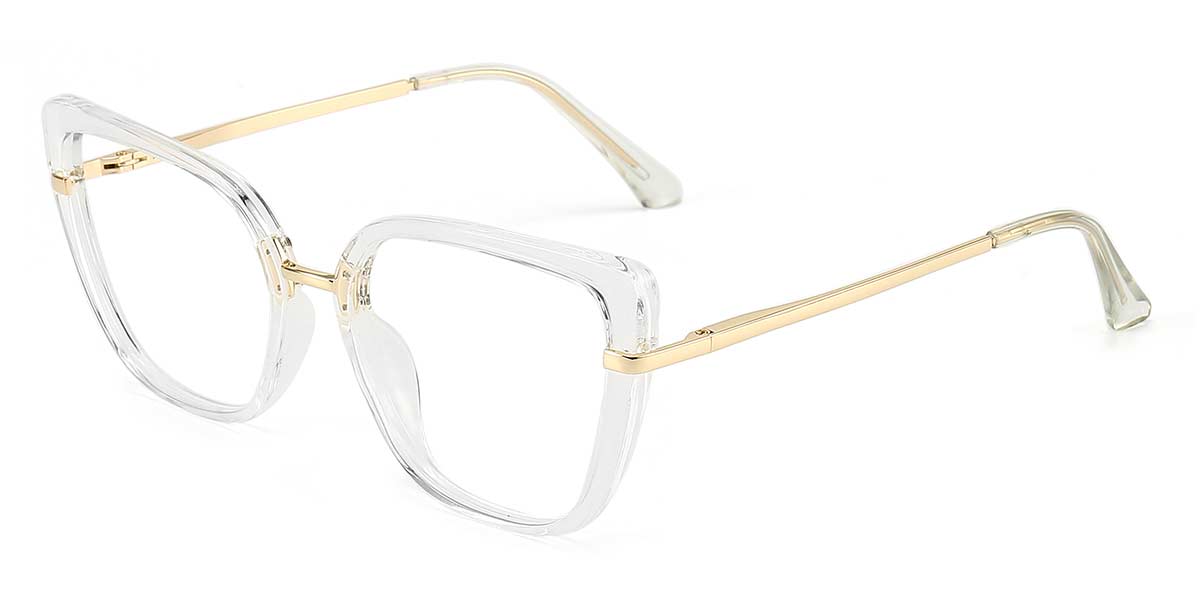 Transparent Leire - Cat eye Glasses