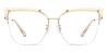 Brown Delyth - Square Glasses