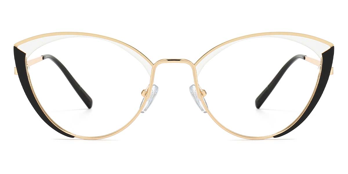 Black - Cat eye Glasses - Aitana