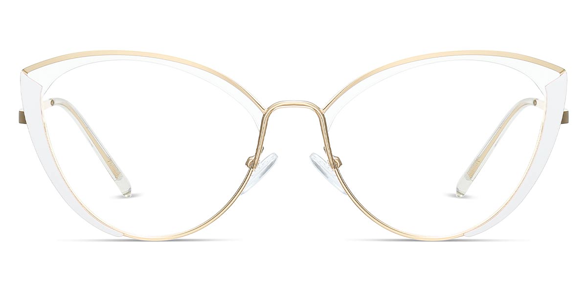 Transparent - Cat eye Glasses - Aitana