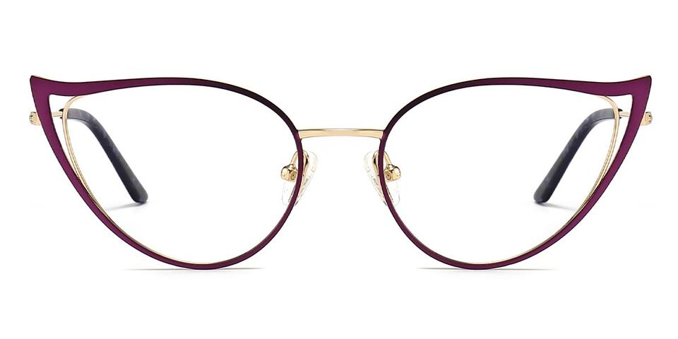 Plum Purple Caoimhe - Cat Eye Glasses
