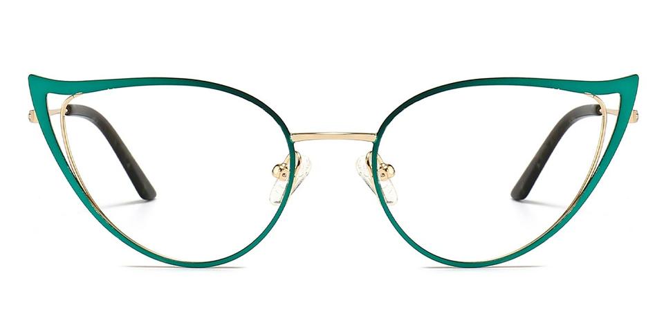Green Caoimhe - Cat Eye Glasses