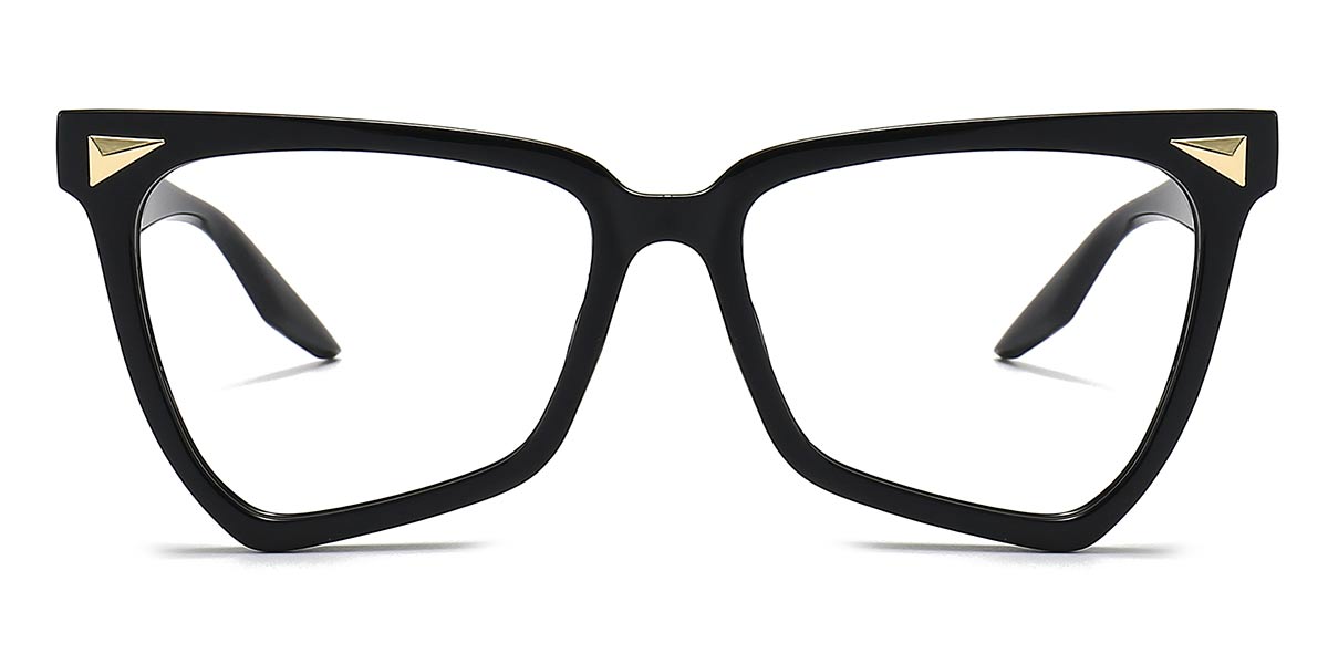 Black - Cat eye Glasses - Tracy