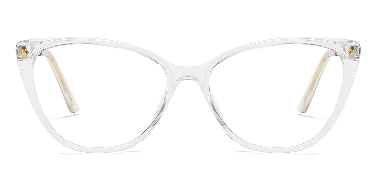 Transparent - Cat eye Glasses - Celebrity
