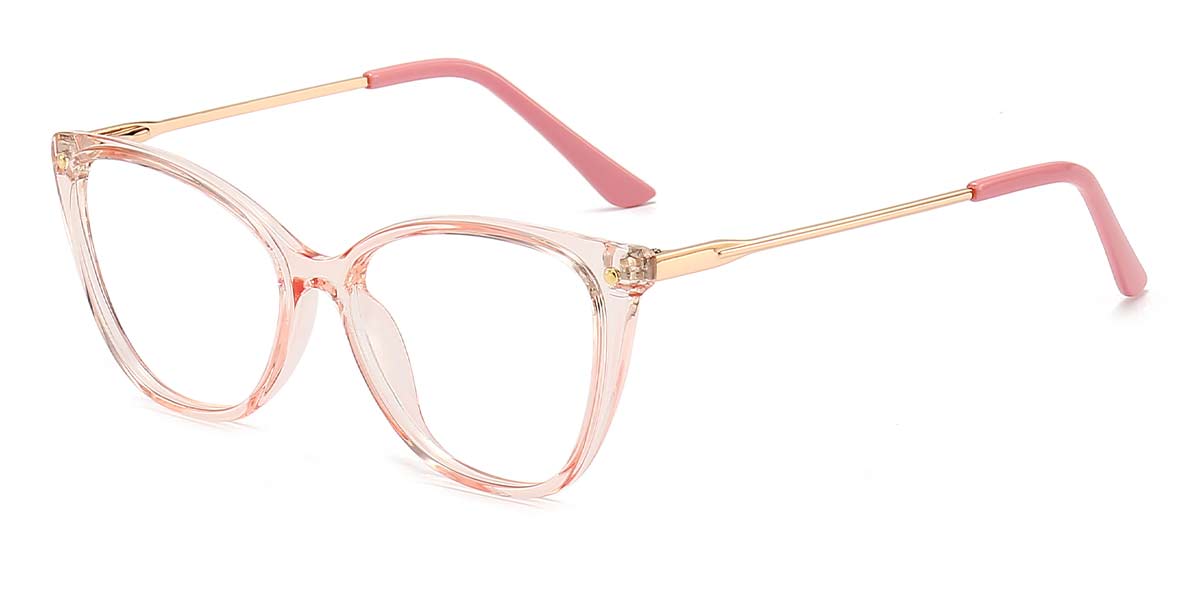 Pink - Cat eye Glasses - Celebrity