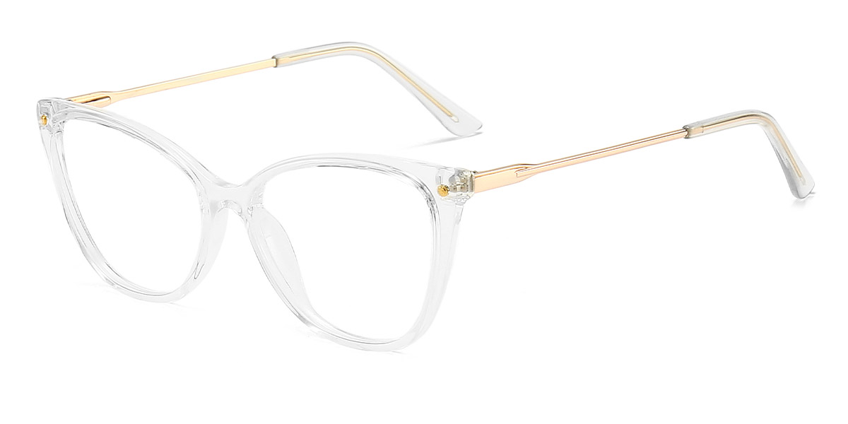 Transparent - Cat eye Glasses - Celebrity