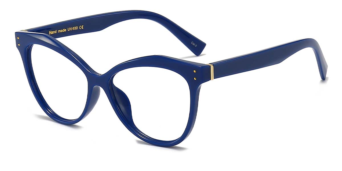 Blue Iekeliene - Cat eye Glasses