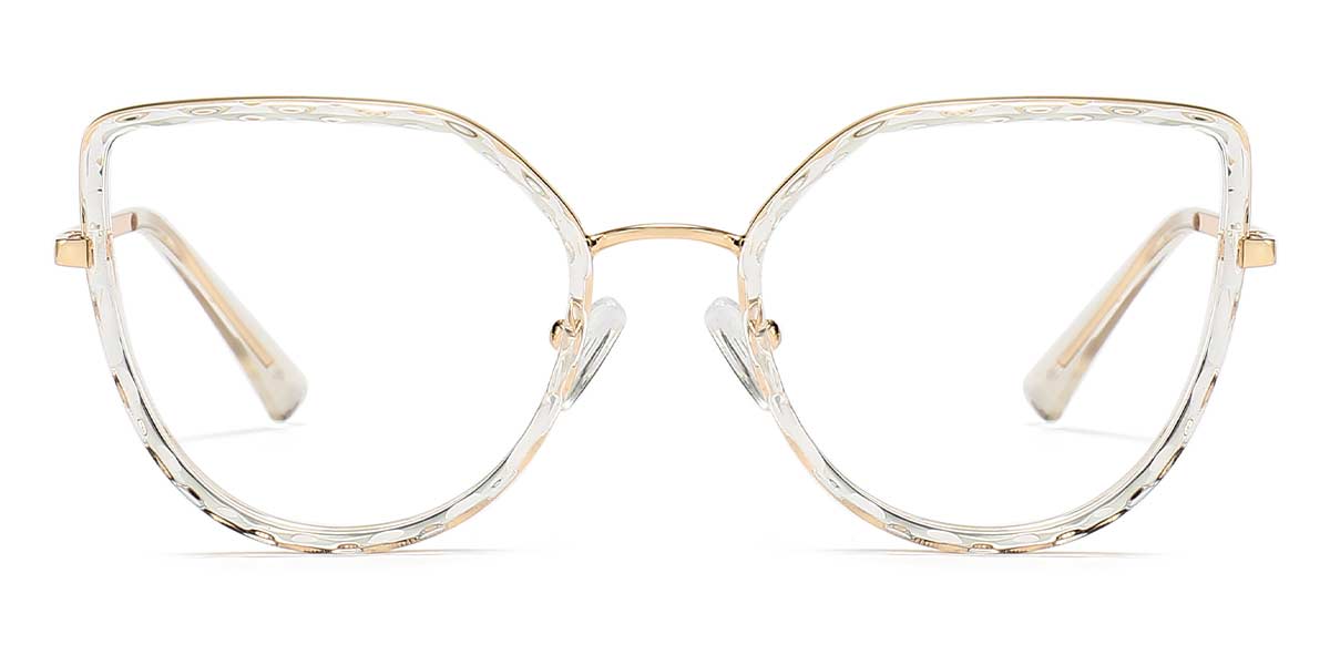Transparent - Cat eye Glasses - Joska