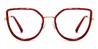 Red Joska - Cat Eye Glasses