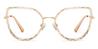 Tortoiseshell Brown Joska - Cat Eye Glasses