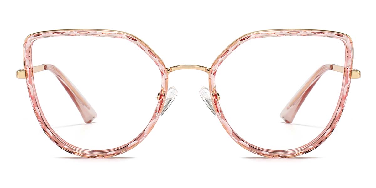 Pink - Cat eye Glasses - Joska