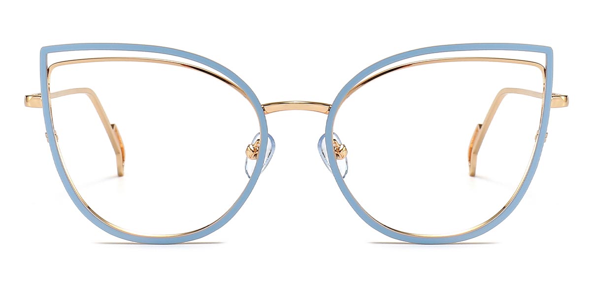 Blue - Cat eye Glasses - Hye