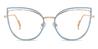 Light Blue Hye - Cat Eye Glasses