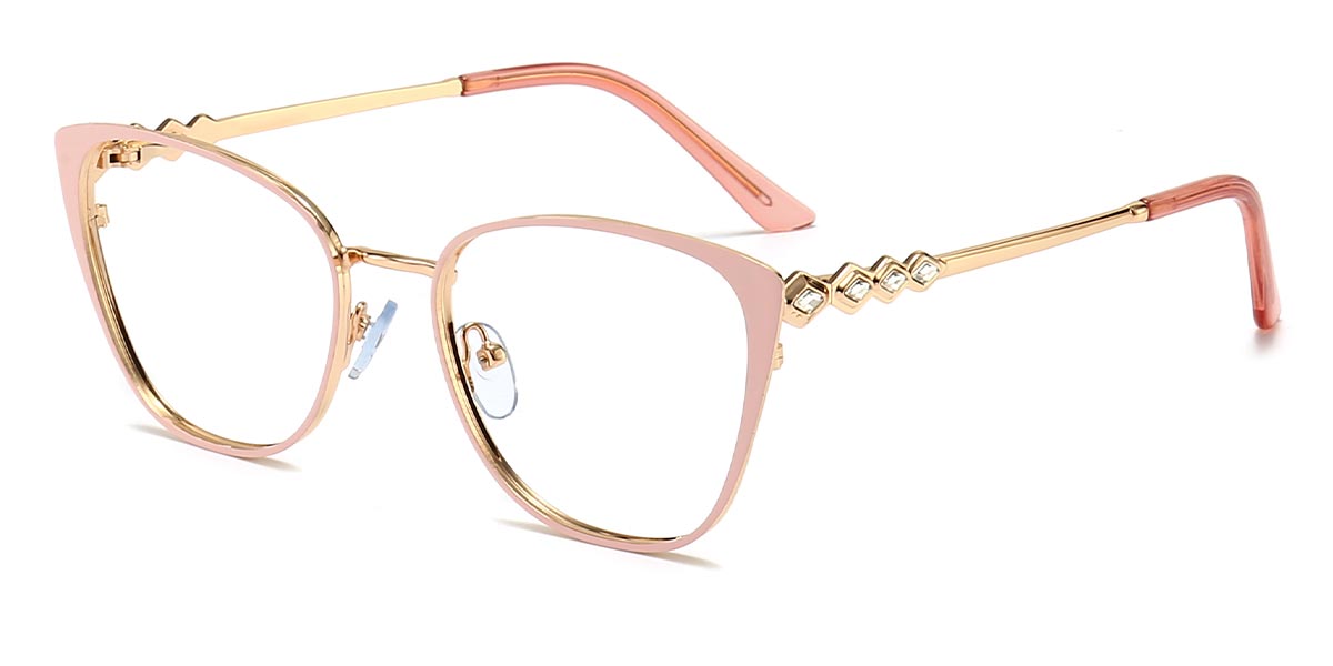 Pink - Cat eye Glasses - Lark