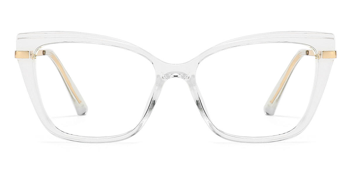 Transparent Indira - Cat Eye Glasses