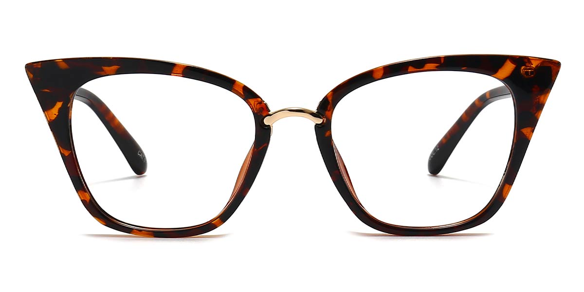 Tortoiseshell - Cat eye Glasses - Delicia