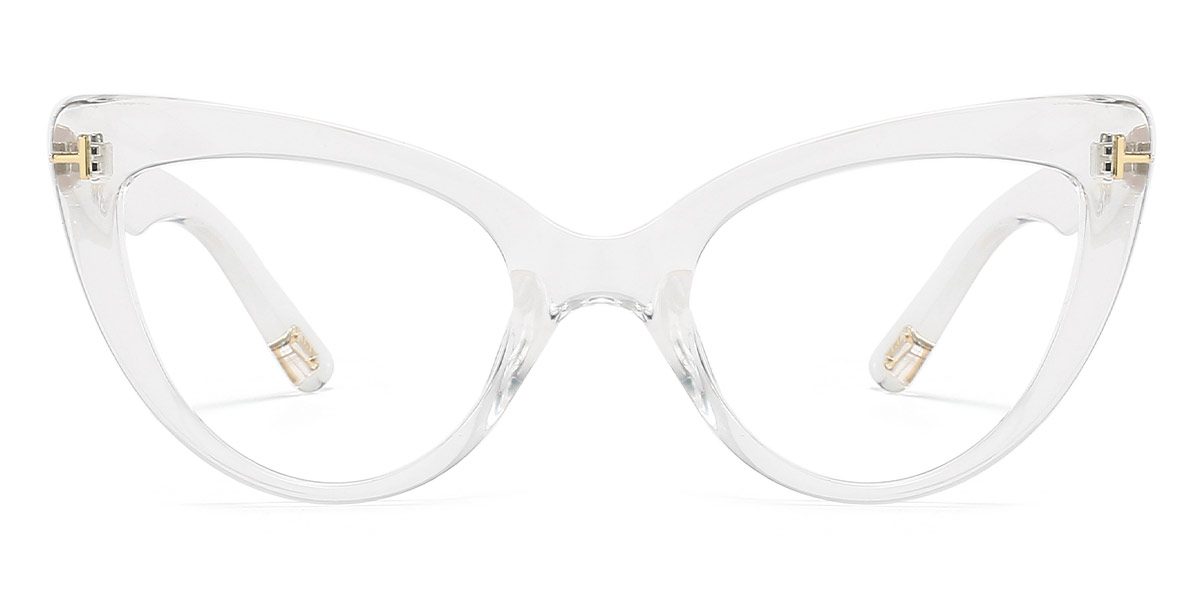 Transparent Abyssinia - Cat eye Glasses