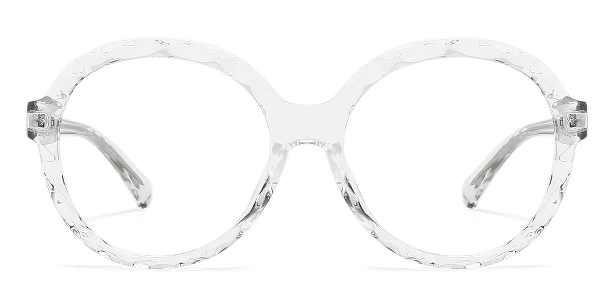 Transparent - Round Glasses - Pamela