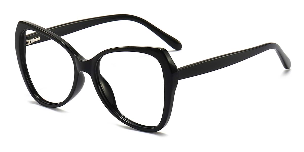 Black - Cat eye Glasses - Esme