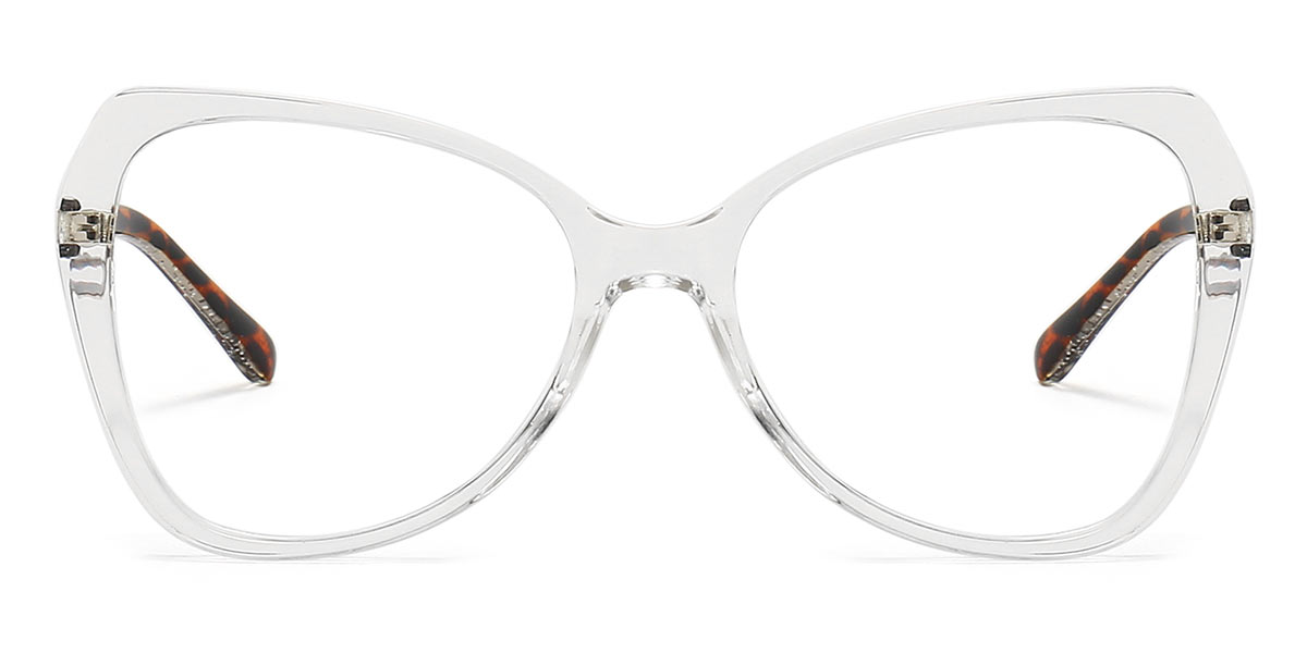 Transparent - Cat eye Glasses - Esme