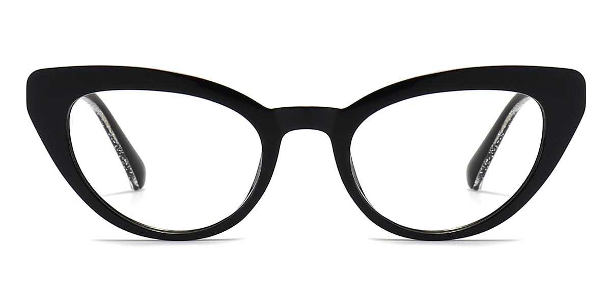 Black Jungle - Cat eye Glasses
