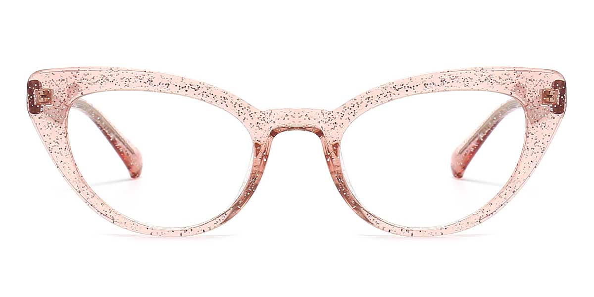 Pink Jungle - Cat eye Glasses