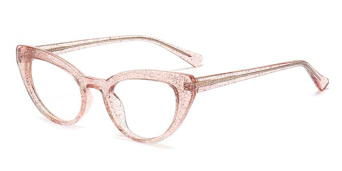 Pink - Cat eye Glasses - Jungle