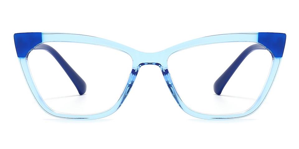Blue Light Blue Feodora - Cat Eye Glasses