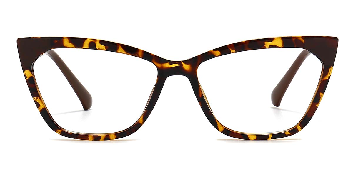 Tortoiseshell Feodora - Cat eye Glasses