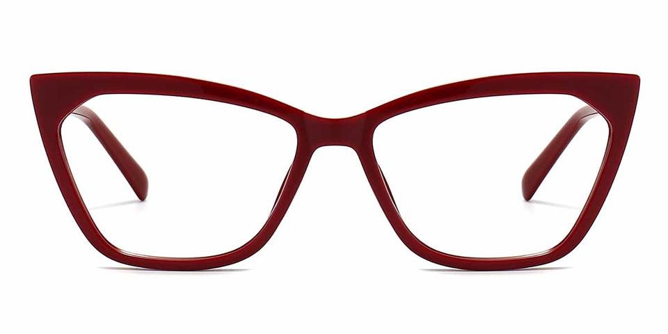 Wine Mariska - Cat Eye Glasses