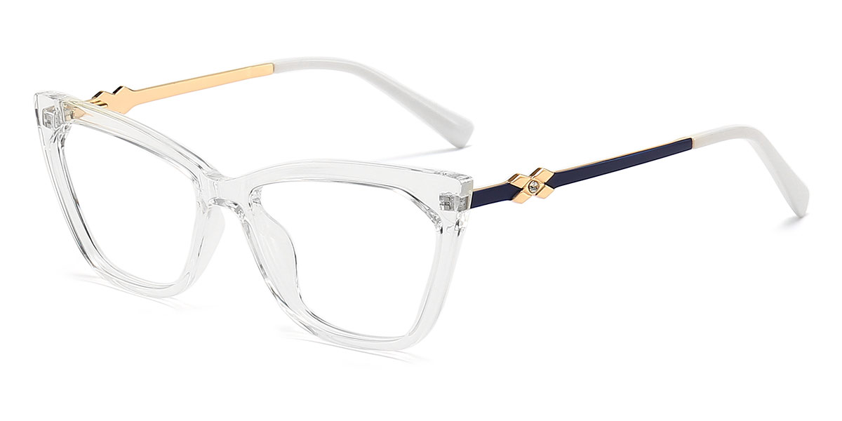 Transparent - Cat eye Glasses - Mariska