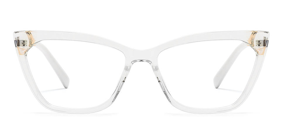 Clear Mariska - Cat Eye Glasses