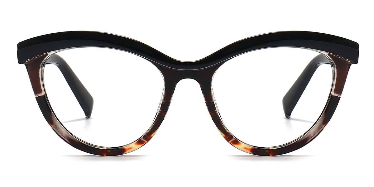 Black Tortoiseshell - Cat eye Glasses - Margaux