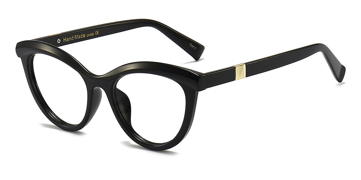 Black - Cat eye Glasses - Margaux