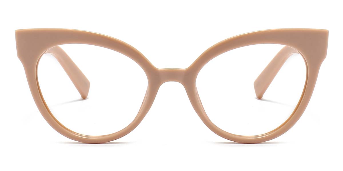 Nude Pink - Cat eye Glasses - Radinka