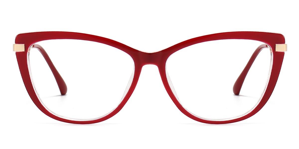 Red Nerys - Cat Eye Glasses
