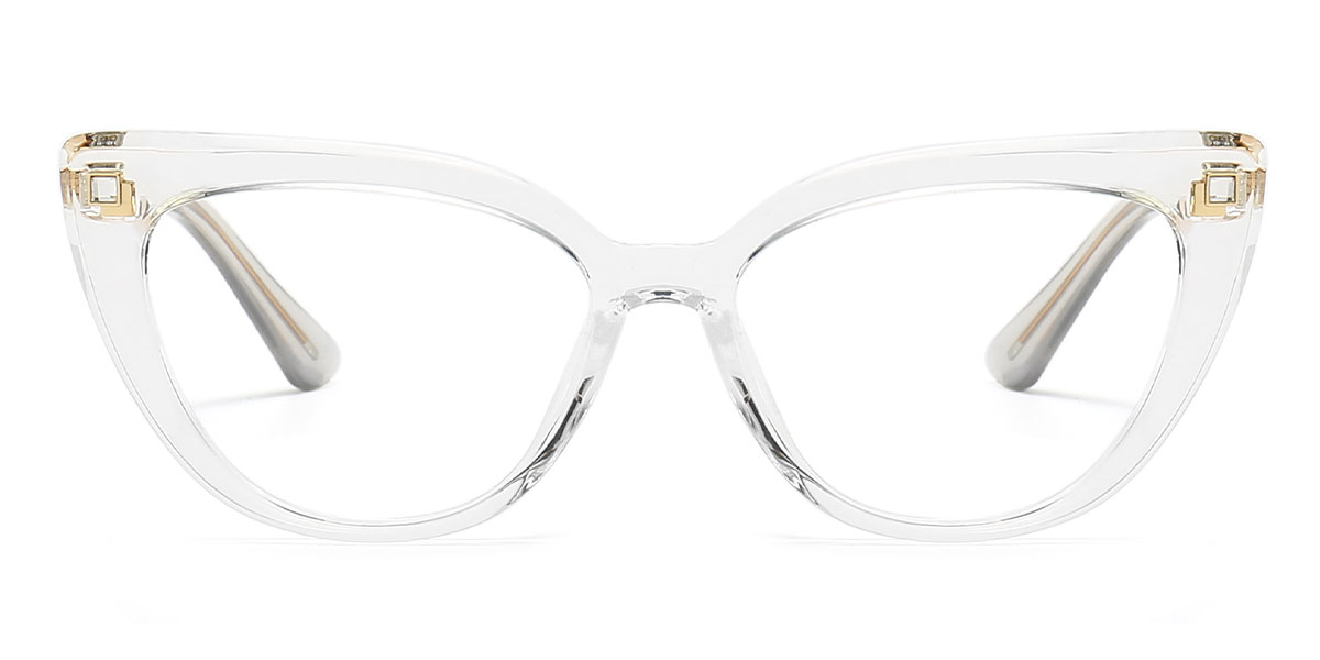 Transparent - Cat eye Glasses - Eos