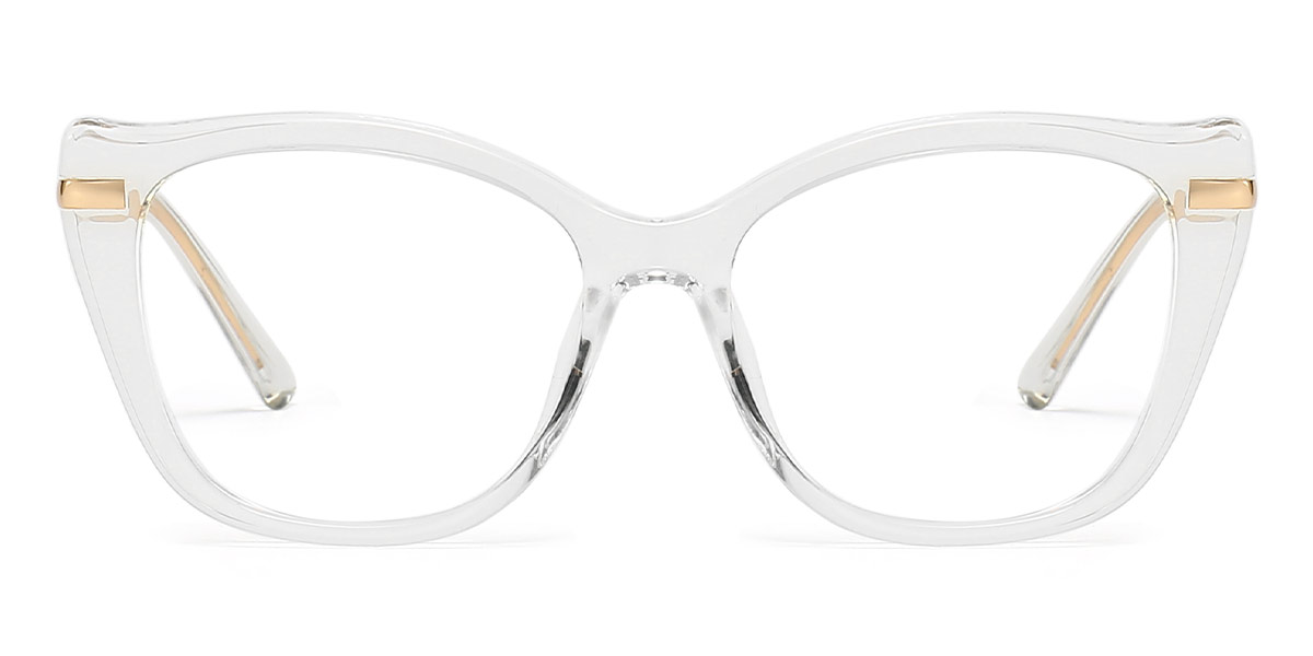 Transparent Eachna - Cat eye Glasses