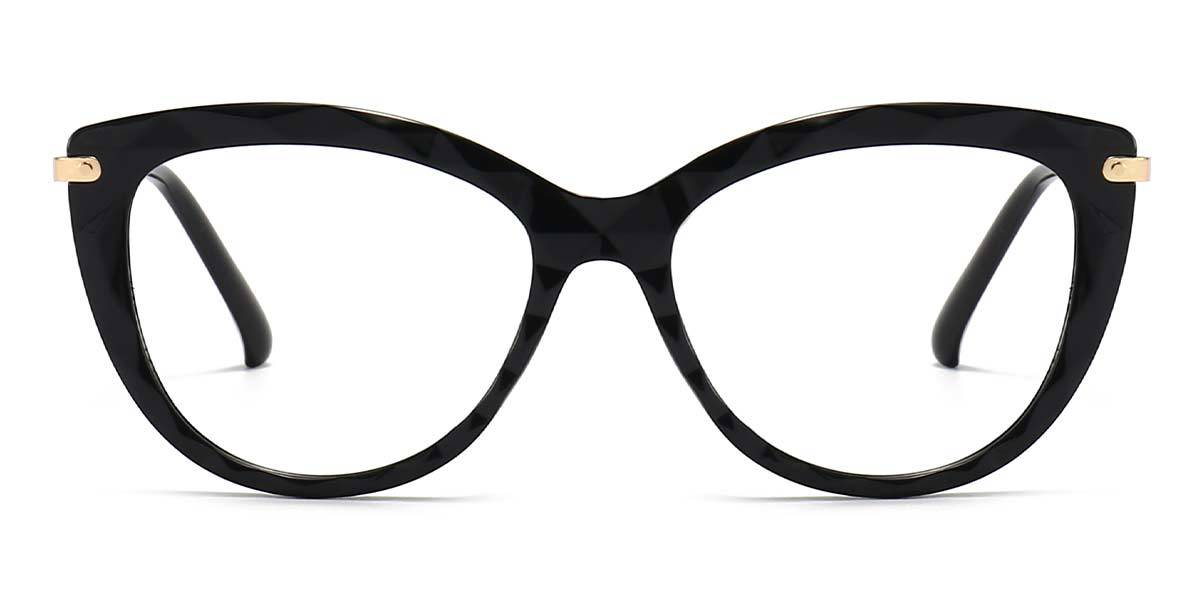 Black Kahlil - Cat Eye Glasses